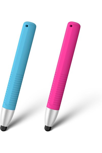 GENERAL Stylus Pen for Touch Screens, 2 Pack Kid-Friendly Tablet Pen for Univ...