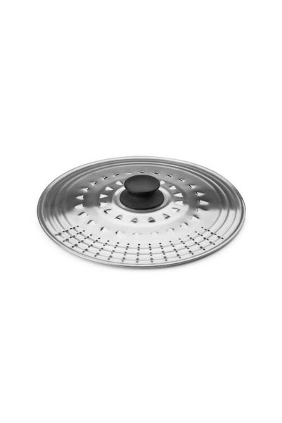 Generic Brand ibili Multipurpose Lid with Holes, Stainless Steel Strainer Cov...