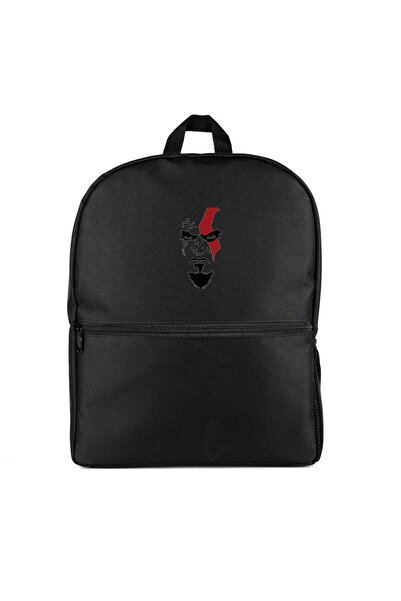 CrowsGate Rucsac cu fața lui Kratos din God Of War, culoare neagră