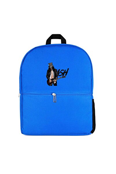 CrowsGate Slash Silhouette Logo Backpack Blue Color