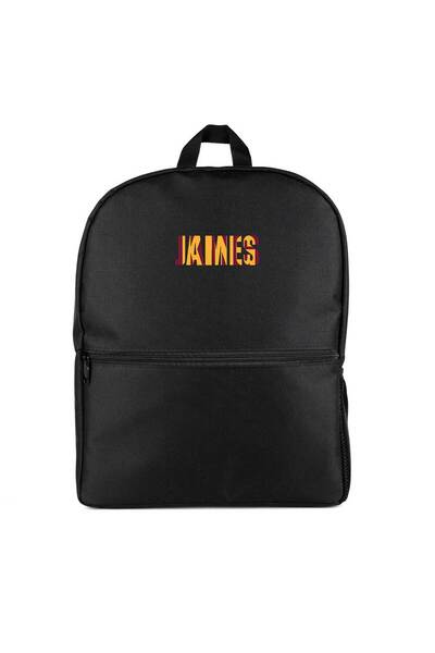 CrowsGate Rucsac Lebron James cu text, culoare neagră