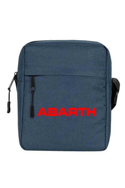 CrowsGate Geantă de umăr Abarth Text Line Culoare bleumarin