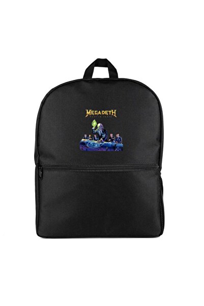 CrowsGate Megadeth Rust in Peace New Backpack Black Color