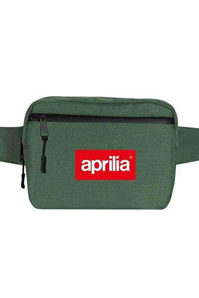 CrowsGate Раница с лого на Aprilia, зелен цвят