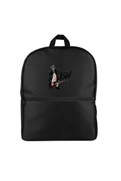 CrowsGate Rucsac cu logo Slash Silhouette Culoare Neagră