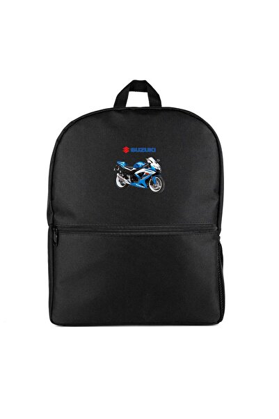 CrowsGate Suzuki Gsx R600 Backpack Black Color