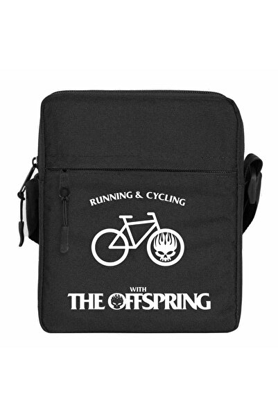 CrowsGate The Offspring torba za rame za trčanje i biciklizam crne boje