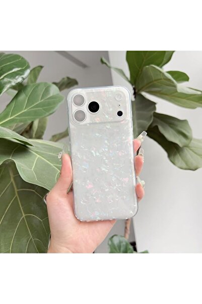 GENERAL Rose Pink Glitter Phone Case, Compatible with iPhone 17, Cute Clear F...