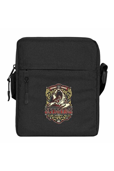 CrowsGate Scorpions Crossing Borders Shoulder Bag Black Color