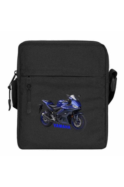 CrowsGate Чанта за рамо Yamaha R25 и Text, черен цвят