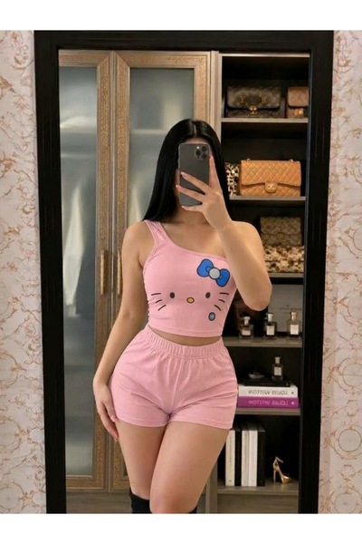RAHAF TİCARET SET DE 2 PIESE PANTALONI SCURȚI