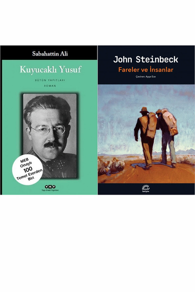 Yapı Kredi Yayınları Kuyucaklı Yusuf (Sabahattin Ali) ve Fareler ve İnsanlar