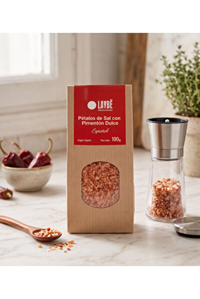 Laybe Rezervă râșniță – fulgi de sare cu boia dulce 100 g