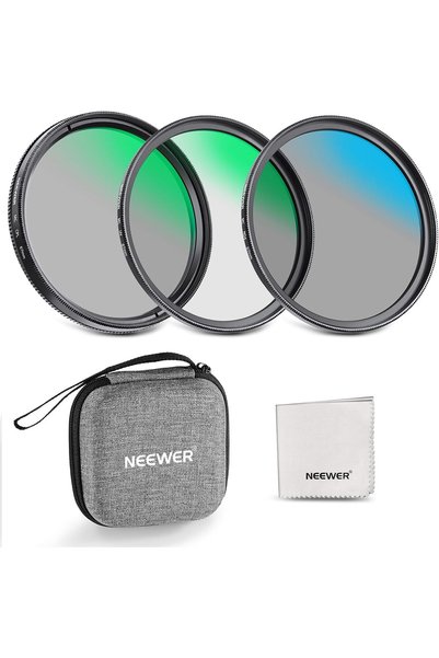 NEEWER طقم فلتر عدسة 67 ملم UV/CPL/ND مع حافظة تخزين صلبة، زجاج بصري متعدد ال...