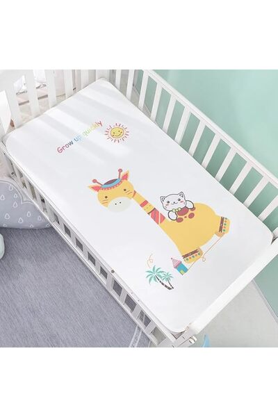Generic QQEJ Cot Bed Waterproof pad 100% Cotton Very Soft,Hypoallergenic Crib...