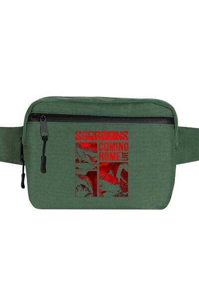 CrowsGate Scorpions Coming Home Backpack Green Color
