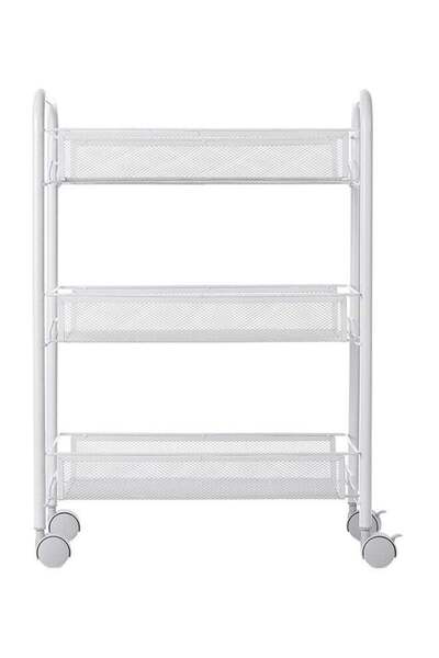 Generic Brand Multi-Functional 3-Tier Storage Rack Organizer White