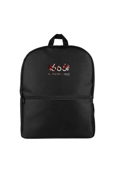 CrowsGate Rucsac Iron Maiden 666 Culoare Neagră