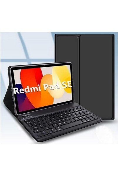 SKEIDO Keyboard Case for Redmi Pad SE 11 Inch 2023 Tablet, Slim PU Stand Cove...