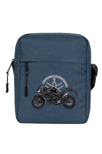 CrowsGate Geantă de umăr Yamaha R25 Vs Logo Culoare bleumarin