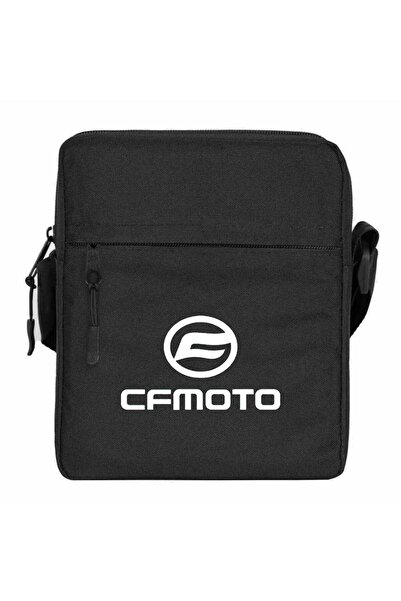 CrowsGate CFMOTO Logo Bela Torba za Rame Crna Boja