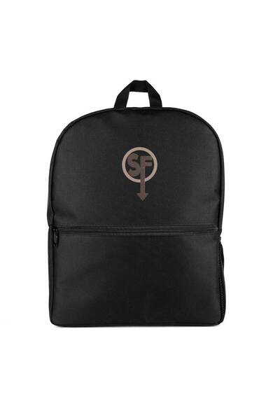 CrowsGate Rucsac cu logo Sanities Fall, culoare neagră