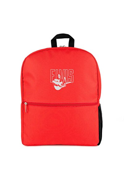 CrowsGate Elvis Presley Guitar Backpack Red Color