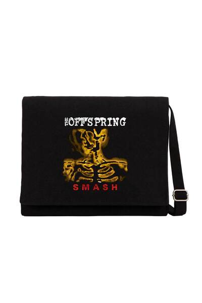 CrowsGate The Offspring Smash Black Canvas Messenger Bag