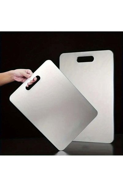 Generic Brand LIMOS 304 Stainless Steel Cutting Board For Kitchen,Meat,Fruit,...