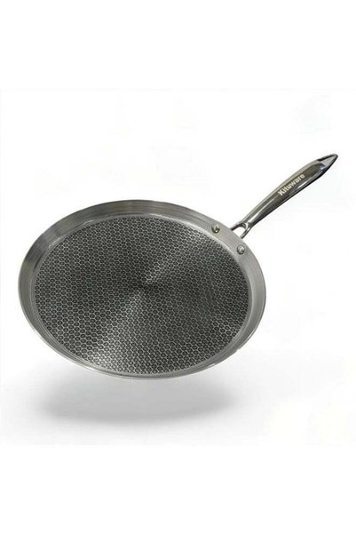 Generic Brand Kituware Triply Stainless Steel Non-Stick Honeycomb Dosa/Uttapa...