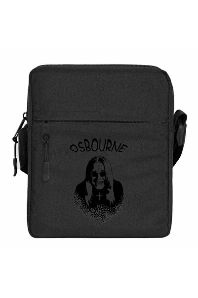 CrowsGate Geantă de umăr Ozzy Osbourne Silhouette Culoare Neagră