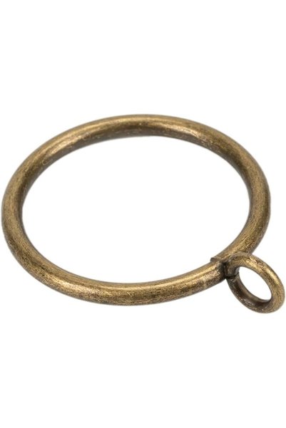 GENERAL Curtain Rings with Eyelet for Curtain Rods 1.5 Inch Inner Diameter Me...