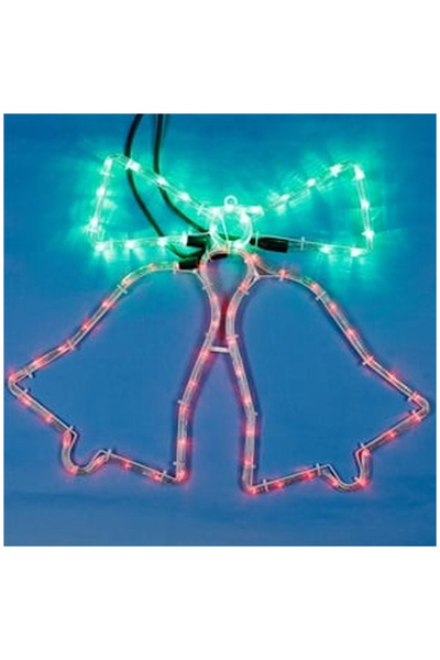 OEM Double Bells Installation from Luminous Hose with LED & Programs 57.5x45....