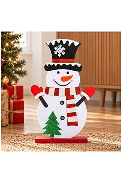 OEM Figurina Decorativa de Craciun Om de Zapada din Fetru 29x44,5cm