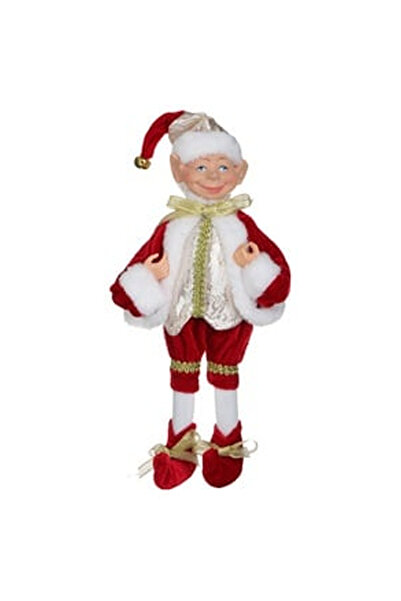 OEM Figurina Decorativa de Craciun Spiridus cu Haina Rosie 30cm