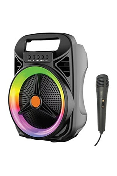 OEM Boxa Karaoke Bluetooth LED Microfon și Radio 8W