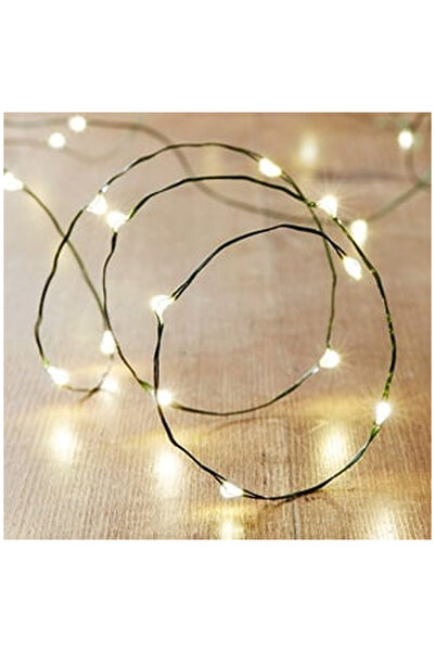 OEM 20 LED феерични лампички, работещи с батерии, 1,9 м - изключително топло ...
