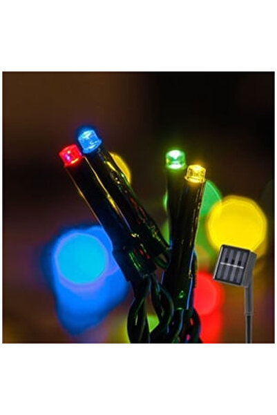 OEM Соларна система с 200 LED лампички, 12 функции, 9.95м - Многоцветна