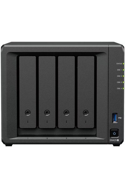 SYNOLOGY NAS DiskStation DS425+ Intel J4125 4-core 2GB DDR4, 4x Bay SATA, 2x ...