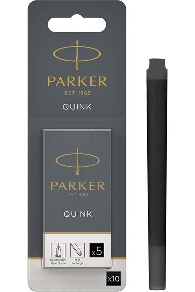 Parker علبة تحتوي على 5 عبوات حبر لقلم كوينك الفاخر 1950382