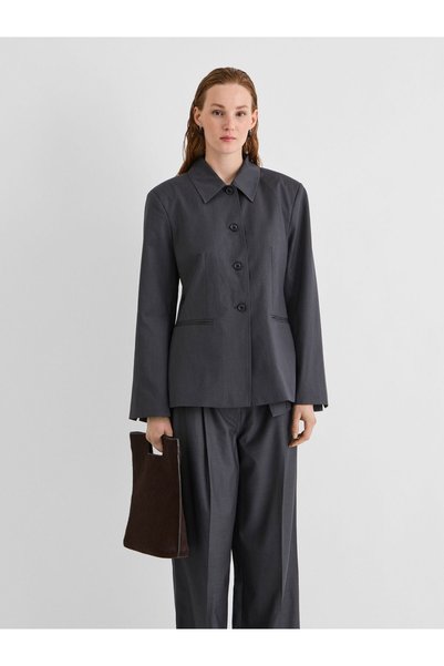 EDITED Blazer Geknöpfte