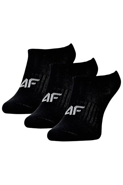 4F Παιδικές κάλτσες αστραγάλου, 3 ζευγάρια, από βαμβακερό μείγμα, χωρίς ραφές...
