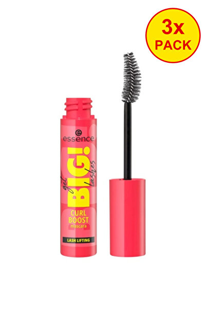 Essence 3x PACK Get BIG! Lashes CURL BOOST Mascara