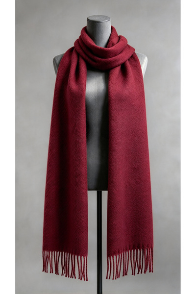 Givoria Puffy Cherry Scarf Shawl Shoulder Wrap - Curled Scarf Shawl - Puffy Cherry Soft Shoulder Wrap