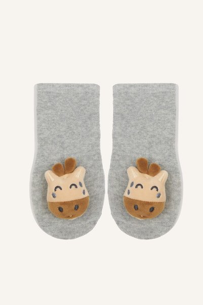 DeFacto 3D-Hundefigur Baumwoll-Langsocken Baby Boy I6950A5NS