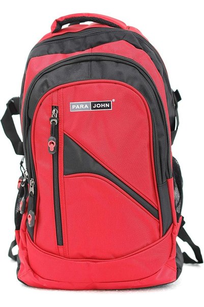 PARAJOHN Backpack for School, Unisex Adults' Backpack/Rucksack (20, Red)