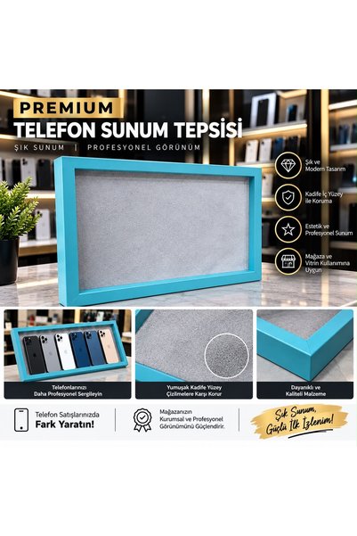 Telefon sunum tepsi