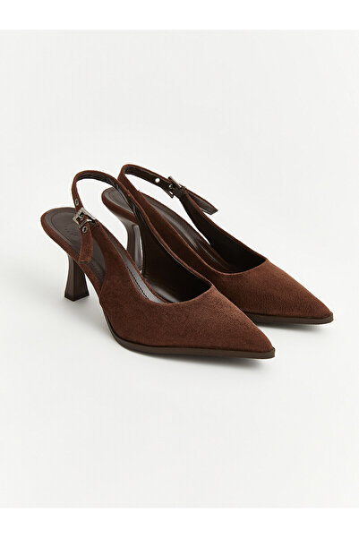 LC Waikiki Nevavm with a Difference, Lcw Steps Brown Thick Heel Women's Heele...