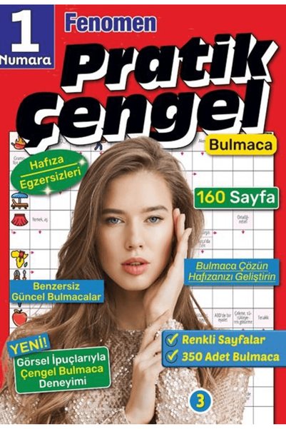 Maxi Yayıncılık Fenomen Pratik Çengel Bulmaca 03 / Bertan Kodamanoğlu / / 9786258981438