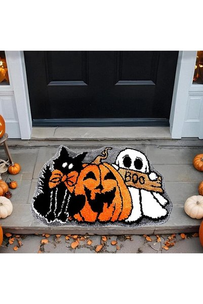 Jsofd Jsfde Halloween Door Mat, Halloween Fall Theme Small Welcome Mat, Funny...